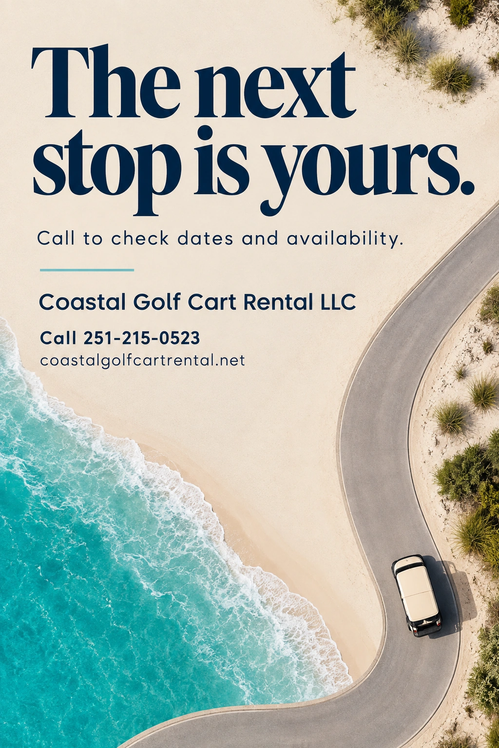 Coastal Golf Cart Rental LLC — County advertisement