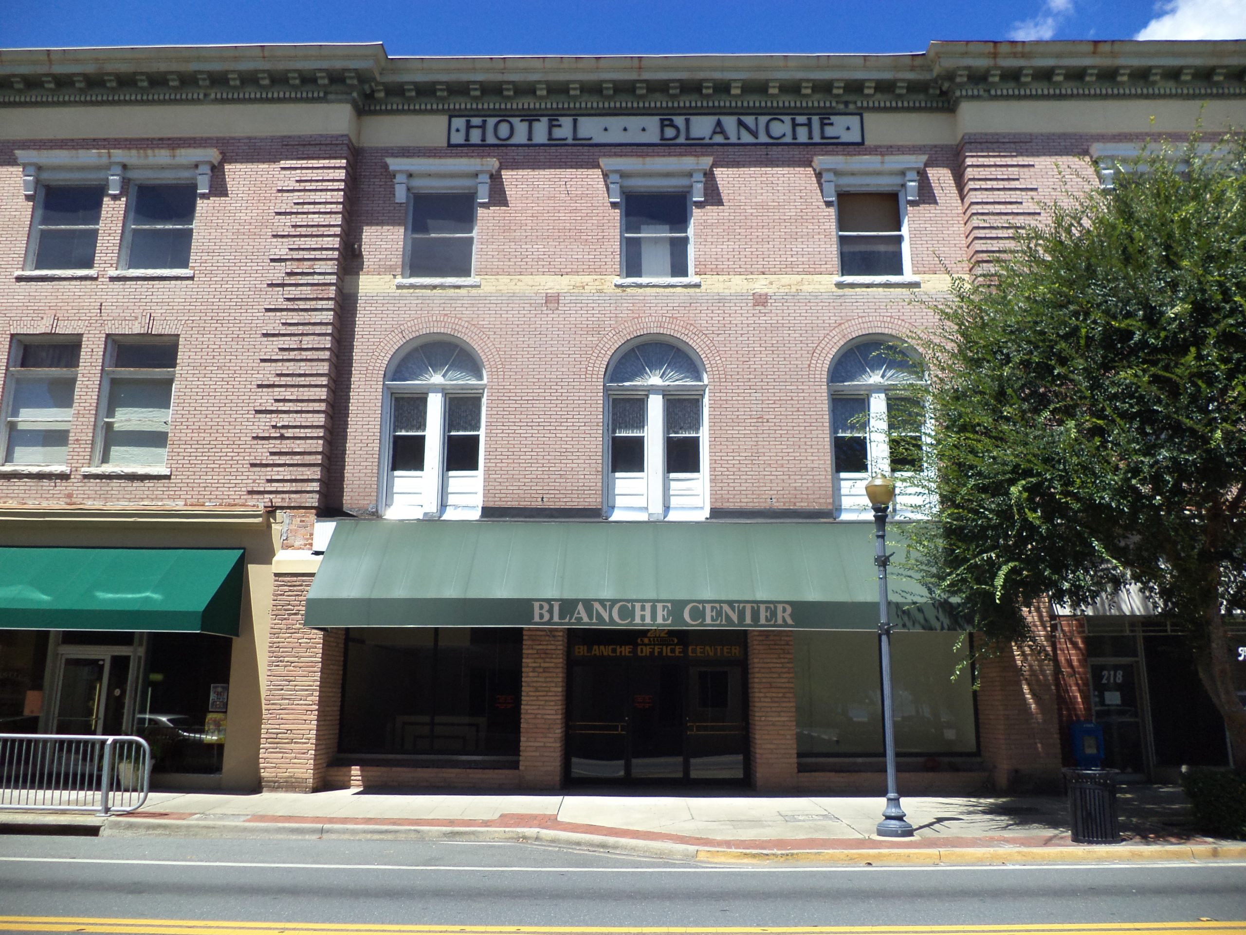 Hotel Blanche (East face), Lake City, Columbia County, Florida