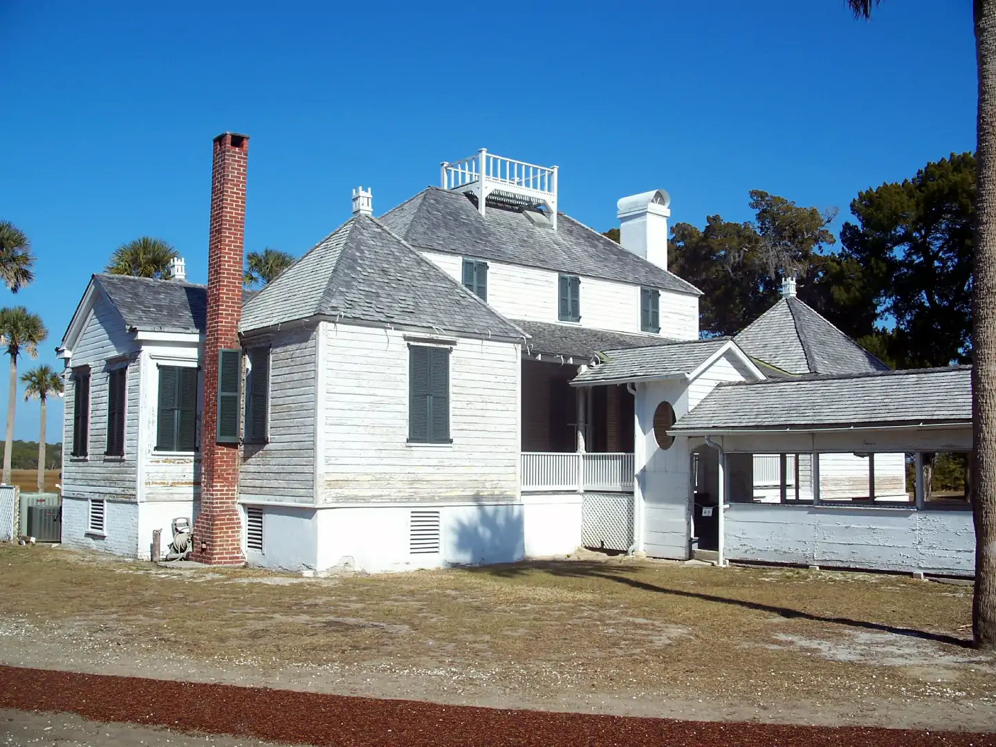 Duval County, Florida: Timucuan Ecological and Historic Preserve: Kingsley Plantation: Plantation house