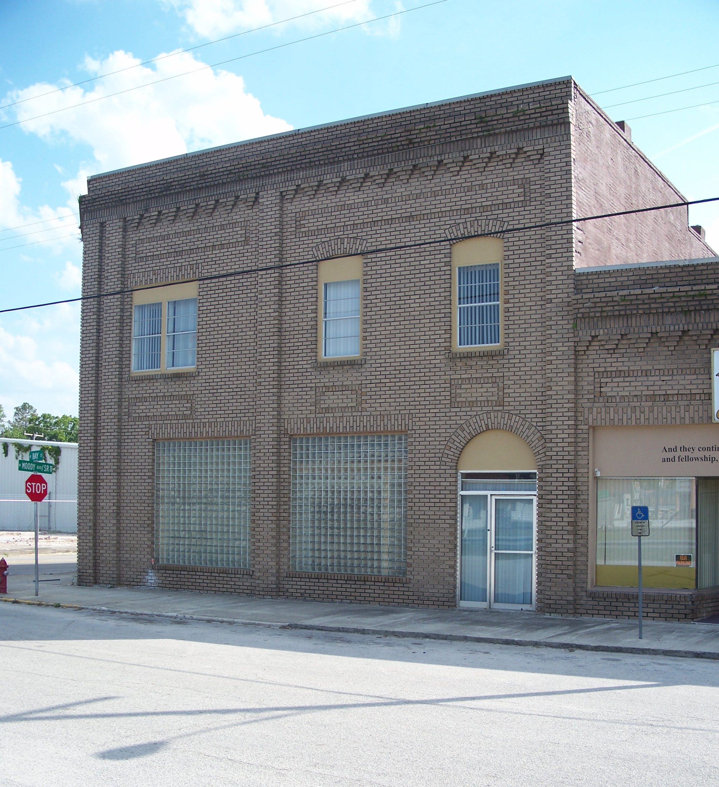 Old Bunnell State Bank Building, in Bunnell, Florida