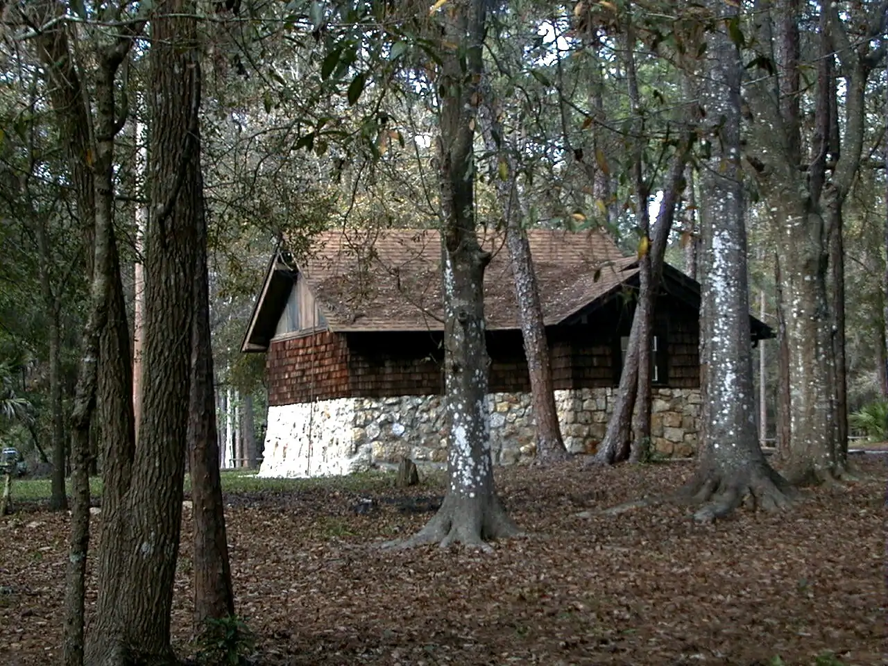 CCC structure at Highlands Hammock State Park. Taken by User:Mwanner