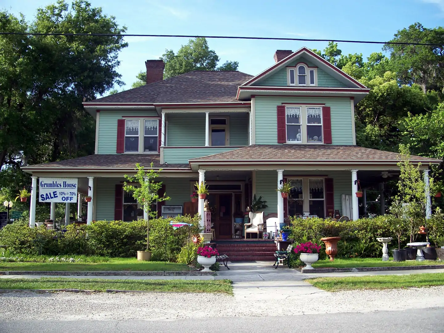 House in the Dunnellon Boomtown Historic District. The district is on the National Register of Historic Places