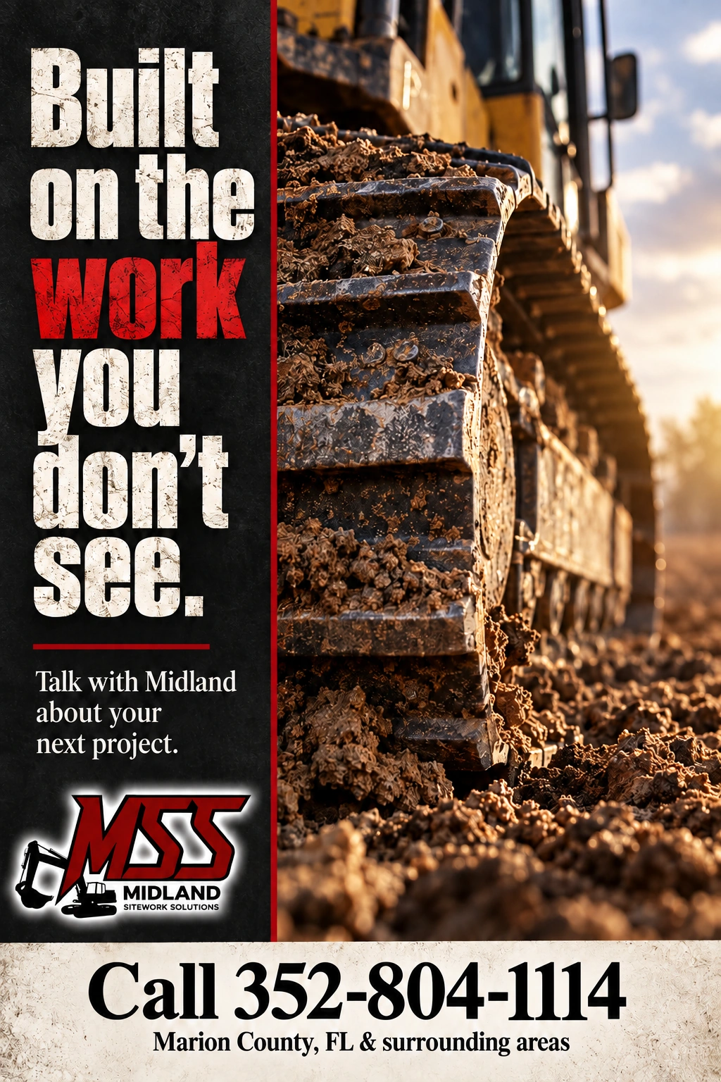 Midland Sitework Solutions — County advertisement