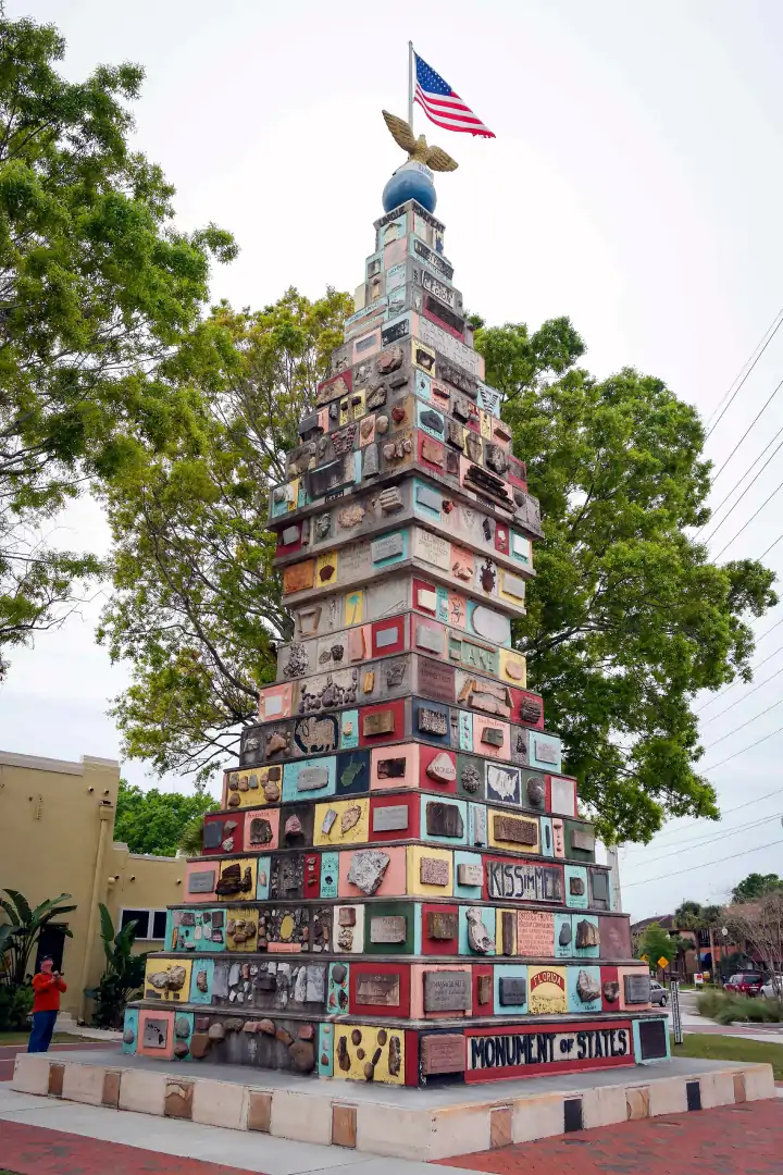 The Monument of States in Kissimmee, Florida
