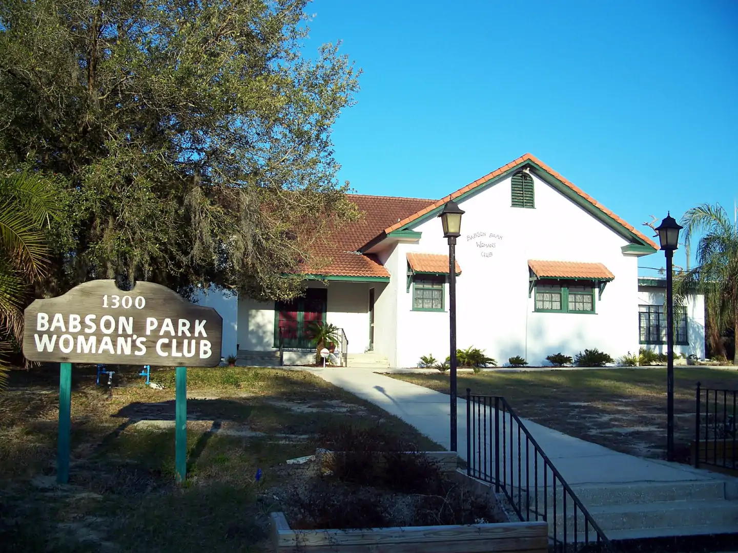 Babson Park, Florida: Babson Park Woman's Club